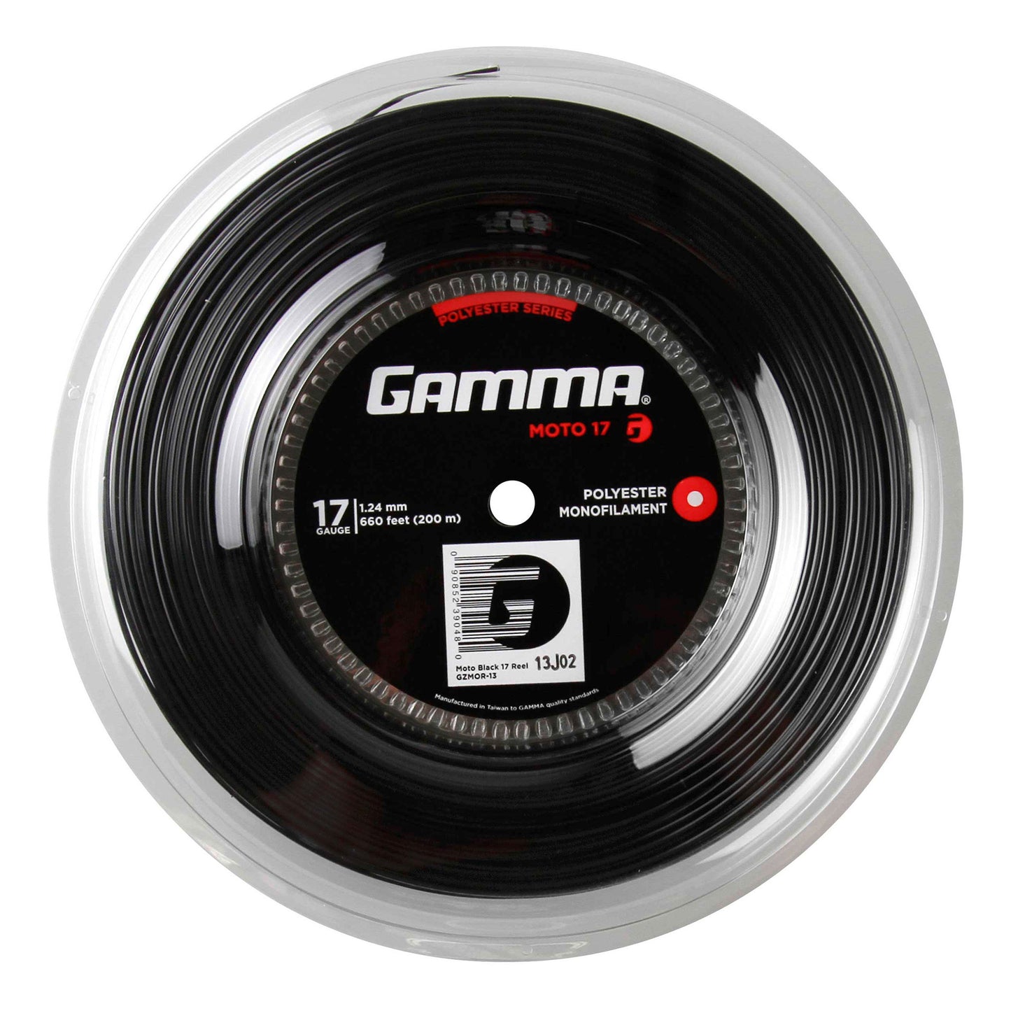 Gamma Moto Bobine Cordage 200m-Noir Gamma Moto Bobine Cordage 200m-Noir