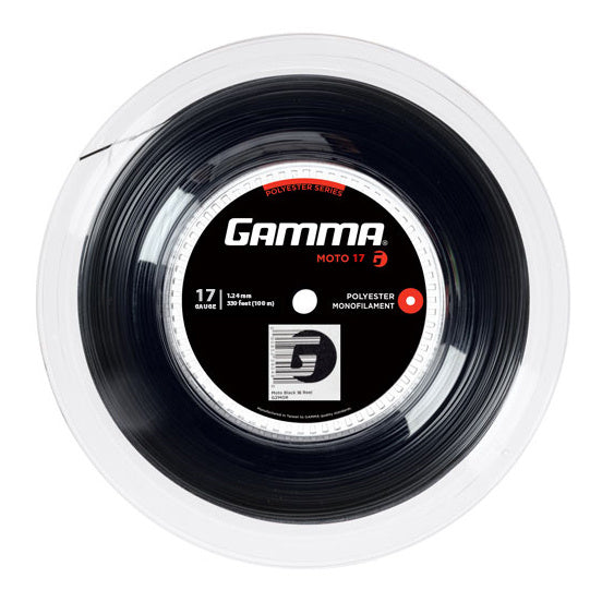 Gamma Moto Bobine Cordage 100m-Noir Gamma Moto Bobine Cordage 100m-Noir