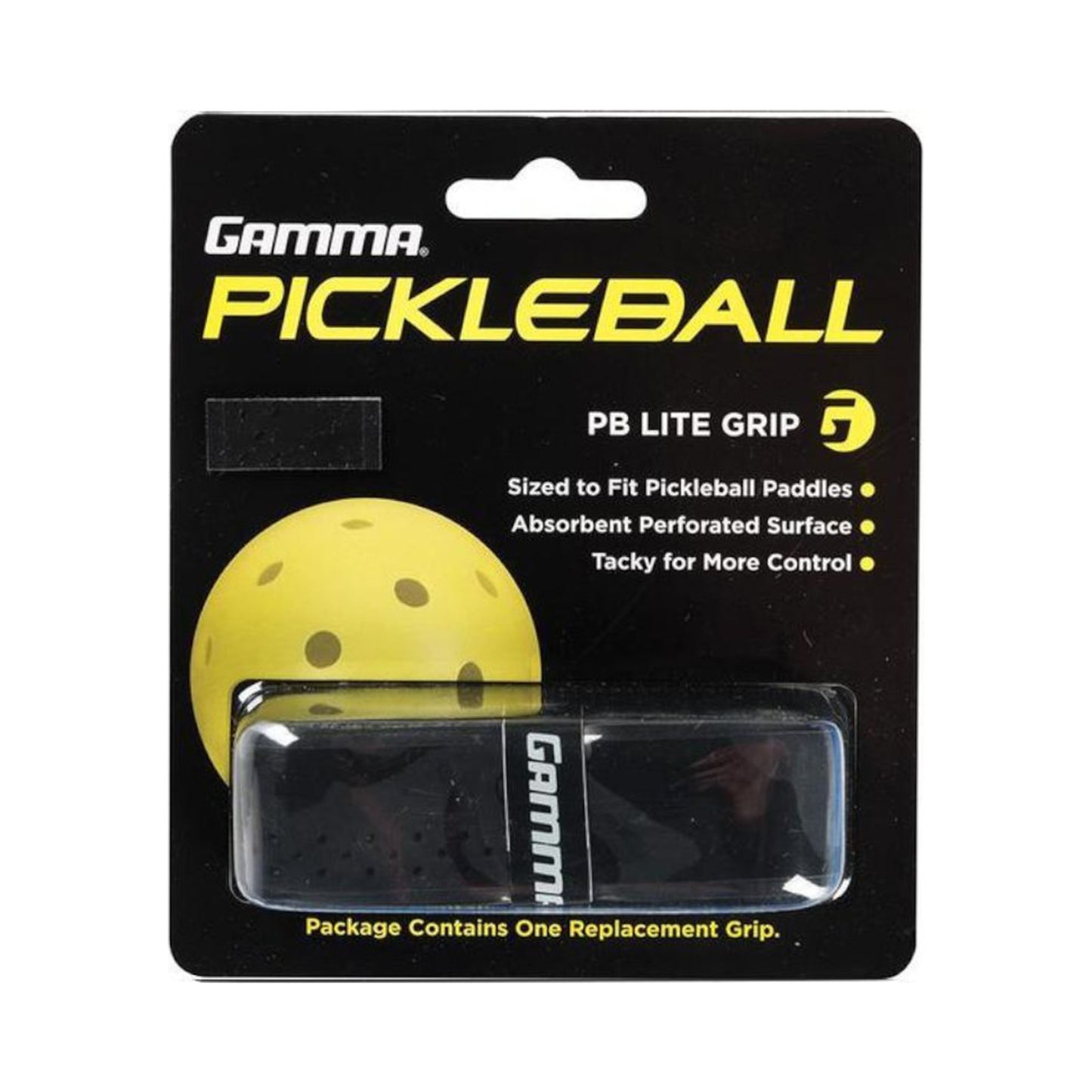 Gamma Pickleball Pro Lite-Noir Gamma Pickleball Pro Lite-Noir