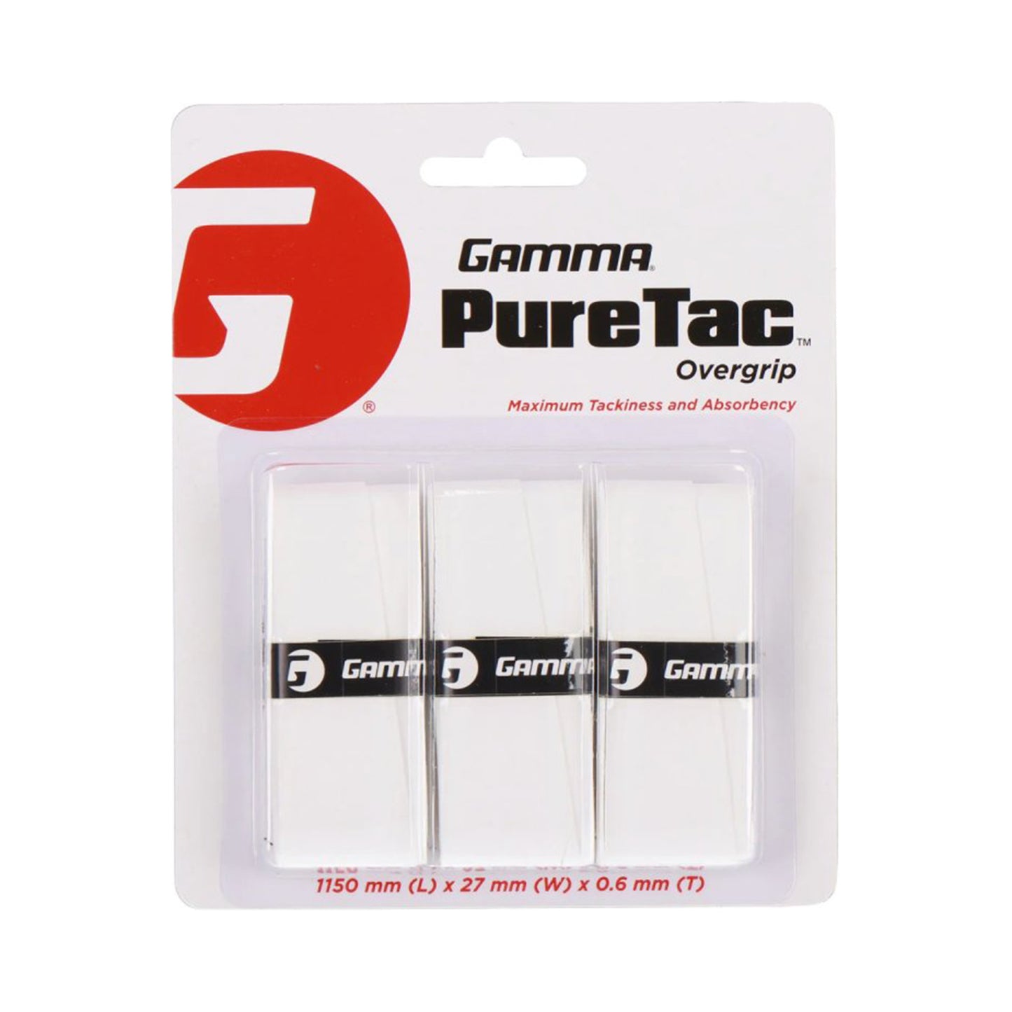 Gamma Pure Tac Pack De 3-Blanc Gamma Pure Tac Pack De 3-Blanc