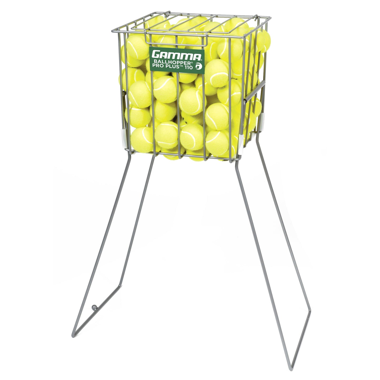 Gamma Ballhopper Pro Plus 110 Panier À Balles-Anthracite Gamma Ballhopper Pro Plus 110 Panier À Balles-Anthracite