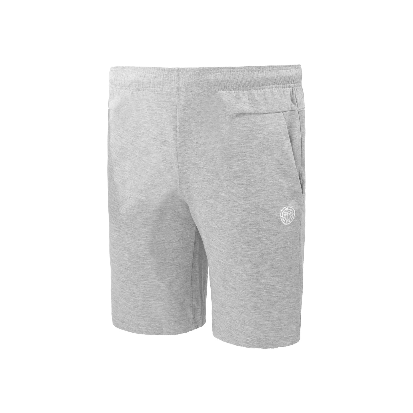 BIDI BADU Danyo Basic Shorts Hommes-Gris Clair,Blanc BIDI BADU Danyo Basic Shorts Hommes-Gris Clair,Blanc