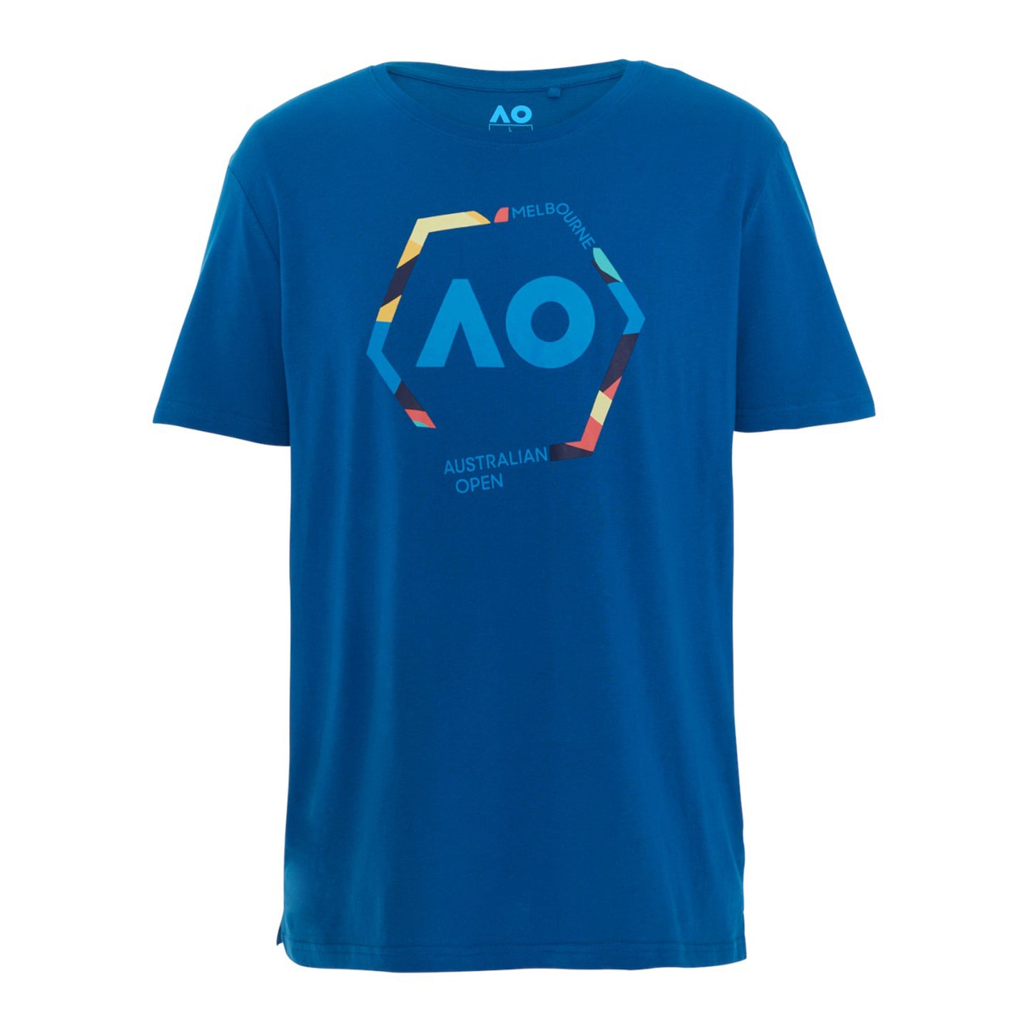 Australian Open Round Logo T-shirt Hommes - bleu, multicouleur Australian Open Round Logo T-shirt Hommes - bleu, multicouleur