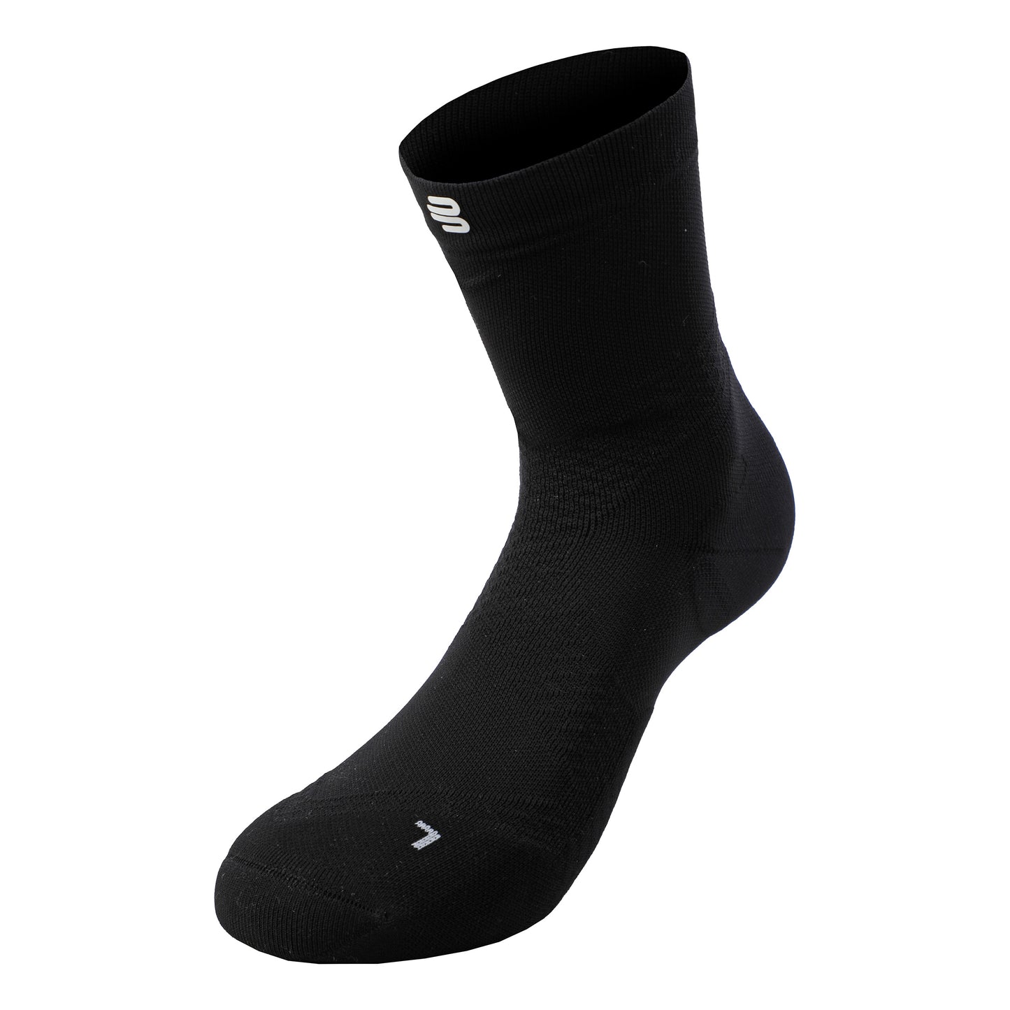 Bauerfeind Ultralight Mid Cut Chaussettes De Running Femmes-Noir Bauerfeind Ultralight Mid Cut Chaussettes De Running Femmes-Noir