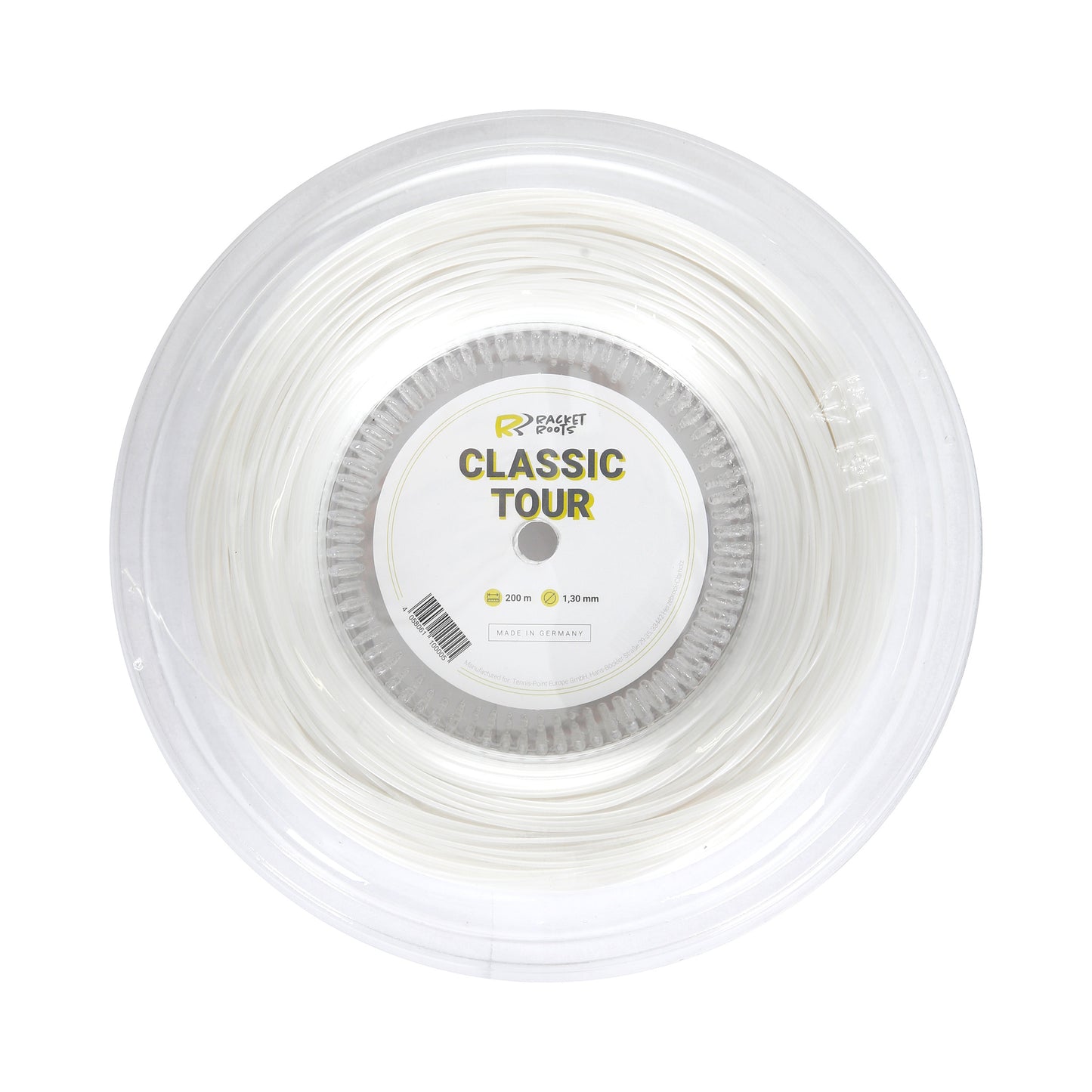 Racket Roots RR Classic Tour Bobine Cordage 200m-Blanc Racket Roots RR Classic Tour Bobine Cordage 200m-Blanc