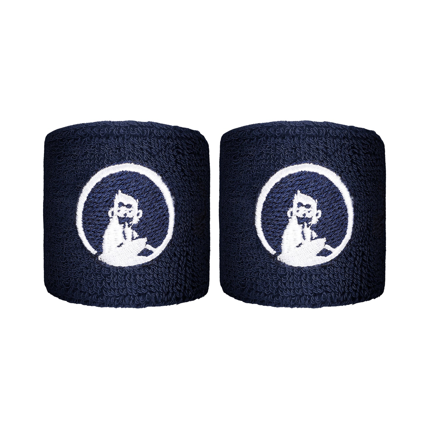 Quiet Please Poignet Pack de 2 unités court - bleu Quiet Please Poignet Pack de 2 unités court - bleu