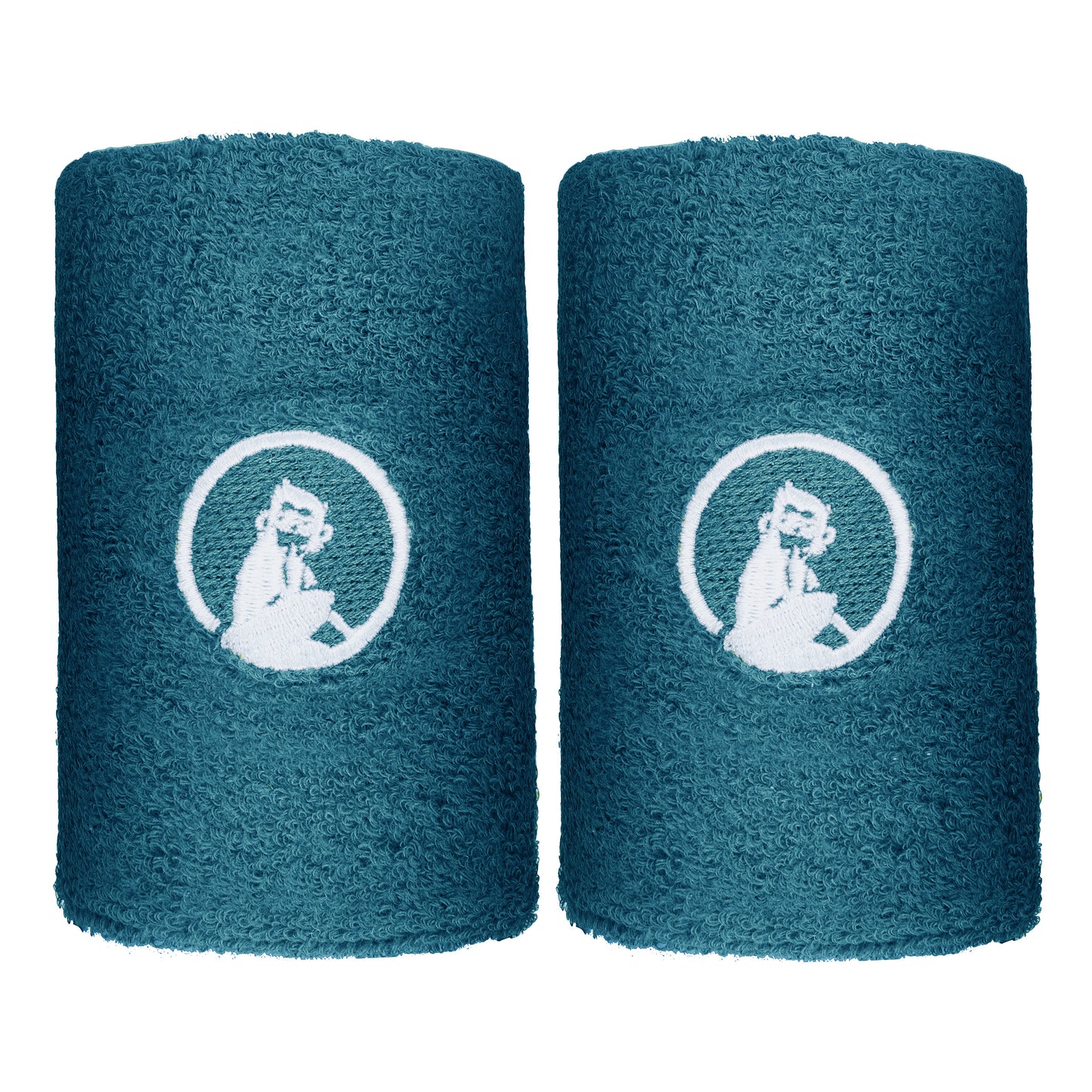 Quiet Please Poignet Pack de 2 unités long - bleu petrol Quiet Please Poignet Pack de 2 unités long - bleu petrol