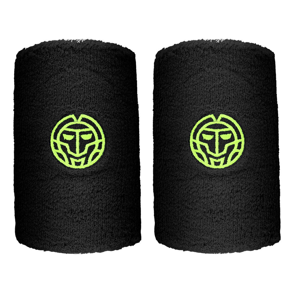 BIDI BADU Night Flash Poignet Pack de 2 unités long - noir, jaunes fluo BIDI BADU Night Flash Poignet Pack de 2 unités long - noir, jaunes fluo