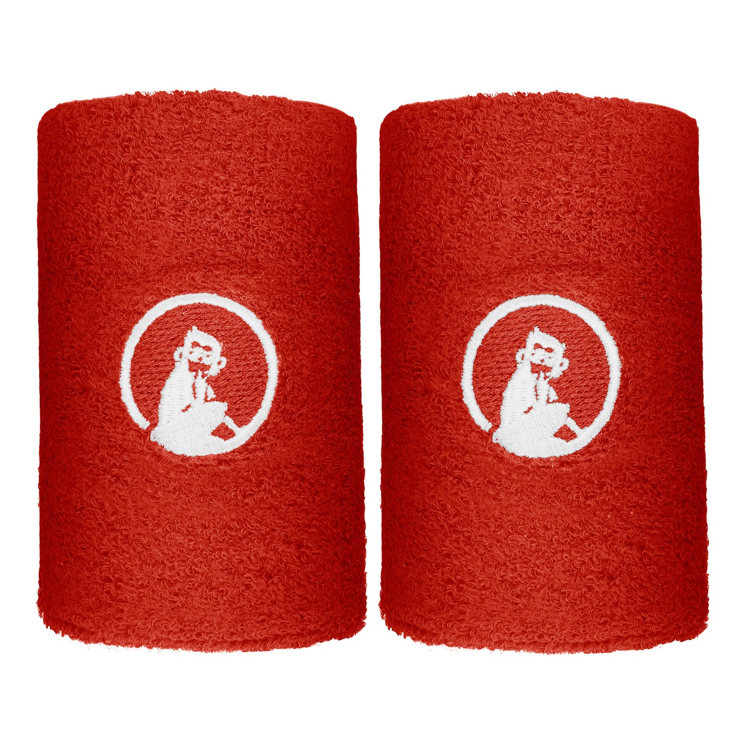 Quiet Please Poignet Pack de 2 unités long - rouge, blanc Quiet Please Poignet Pack de 2 unités long - rouge, blanc