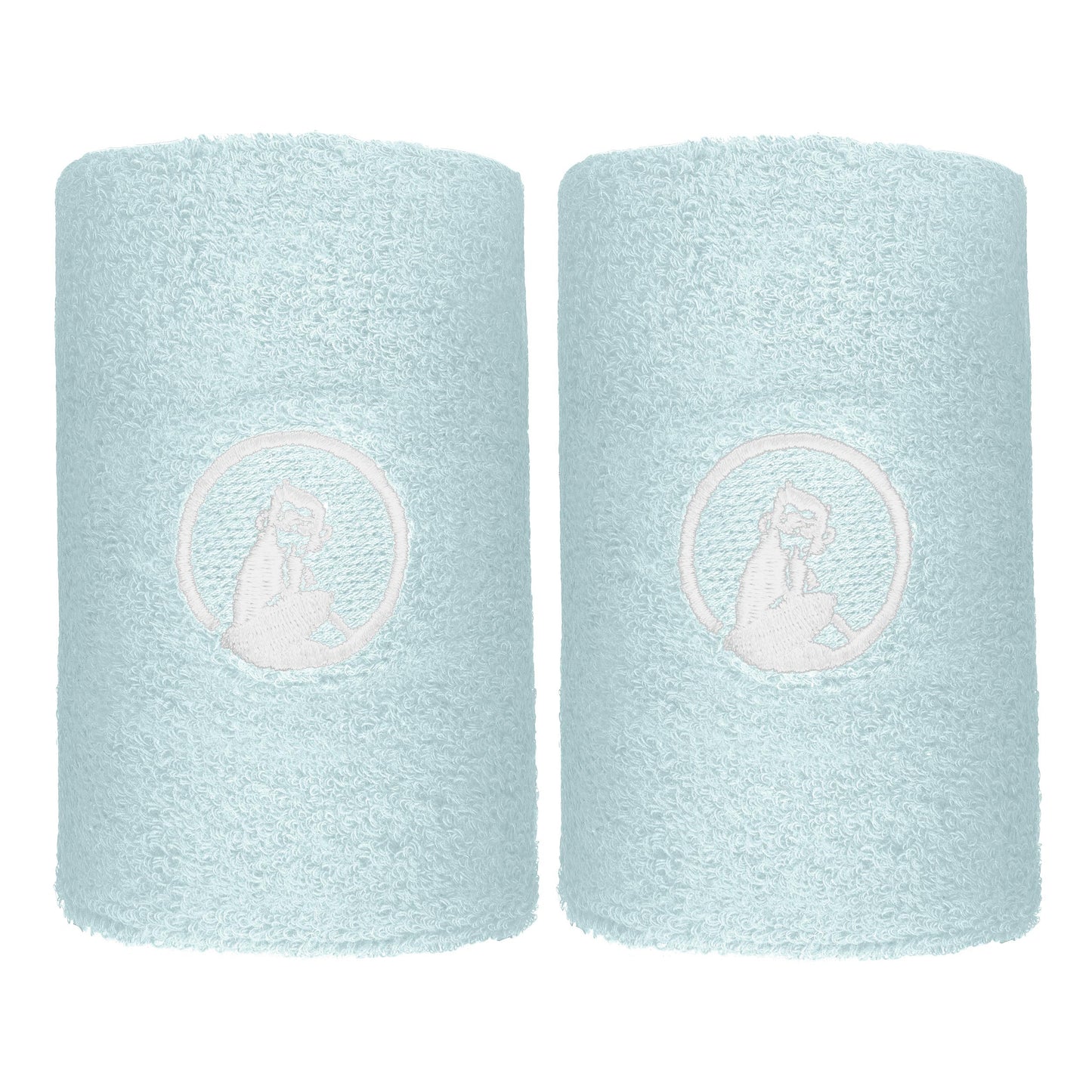 Quiet Please Memories Faded Memories Poignet Pack de 2 unités Unisex - bleu clair, blanc Quiet Please Memories Faded Memories Poignet Pack de 2 unités Unisex - bleu clair, blanc
