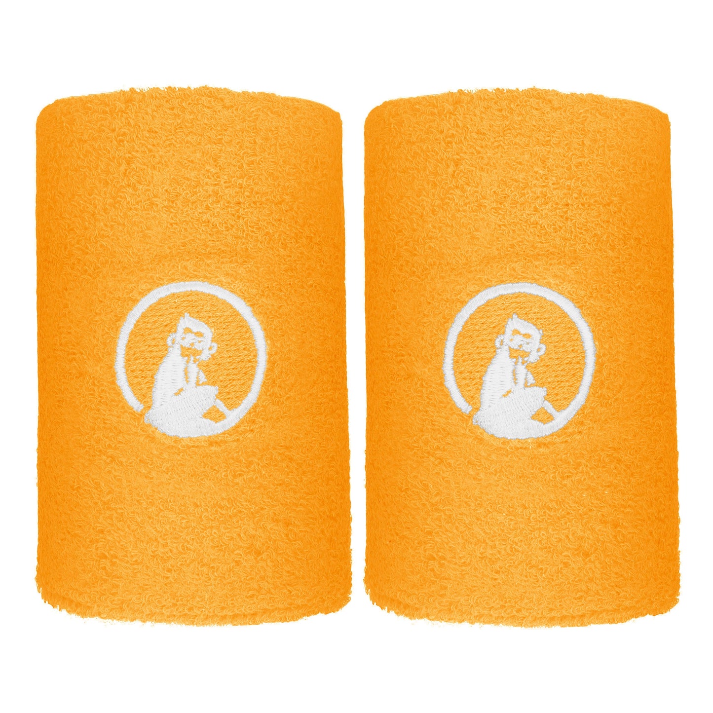 Quiet Please Glow Poignet Pack de 2 unités long - orange, blanc Quiet Please Glow Poignet Pack de 2 unités long - orange, blanc