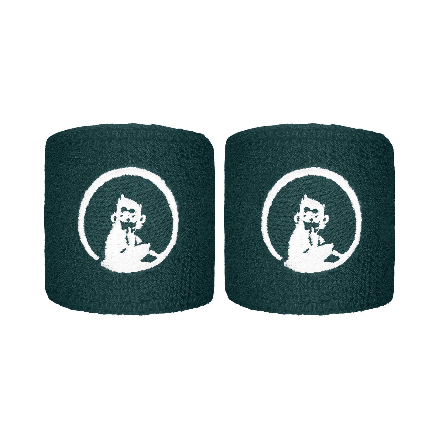 Quiet Please Poignet Pack de 2 unités court - vert Quiet Please Poignet Pack de 2 unités court - vert