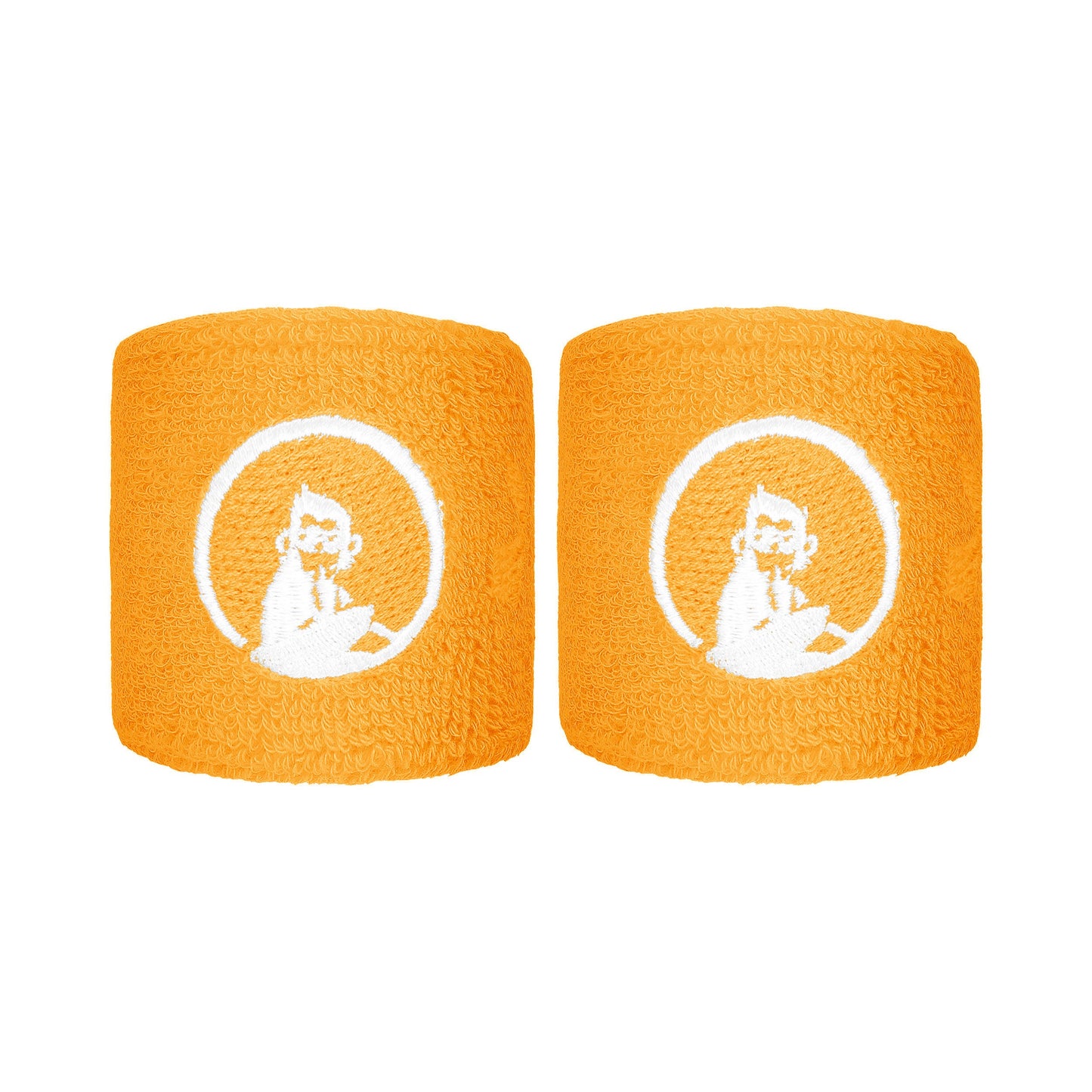 Quiet Please Glow Poignet Pack de 2 unités court - orange Quiet Please Glow Poignet Pack de 2 unités court - orange