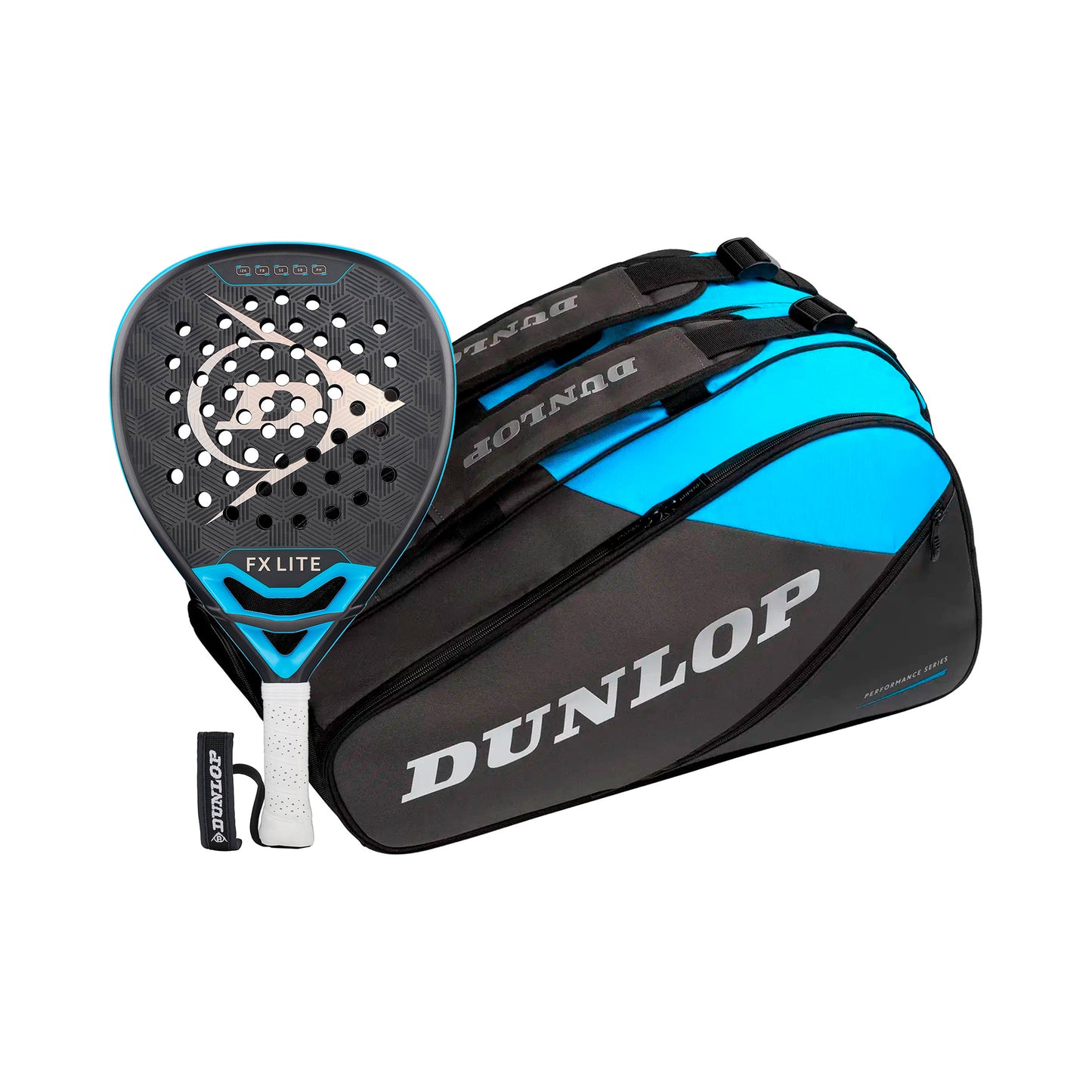 Dunlop FX Lite + sac de tennis Dunlop FX Lite + sac de tennis