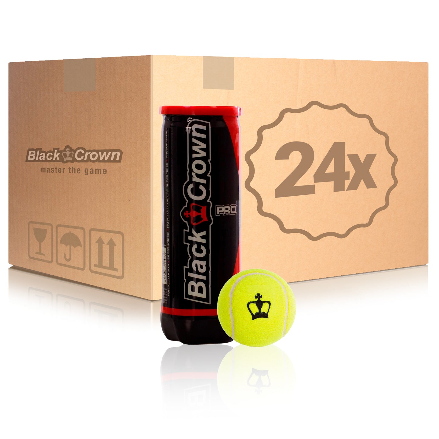Black Crown 24 Tubes de 3 Pro En carton Black Crown 24 Tubes de 3 Pro En carton