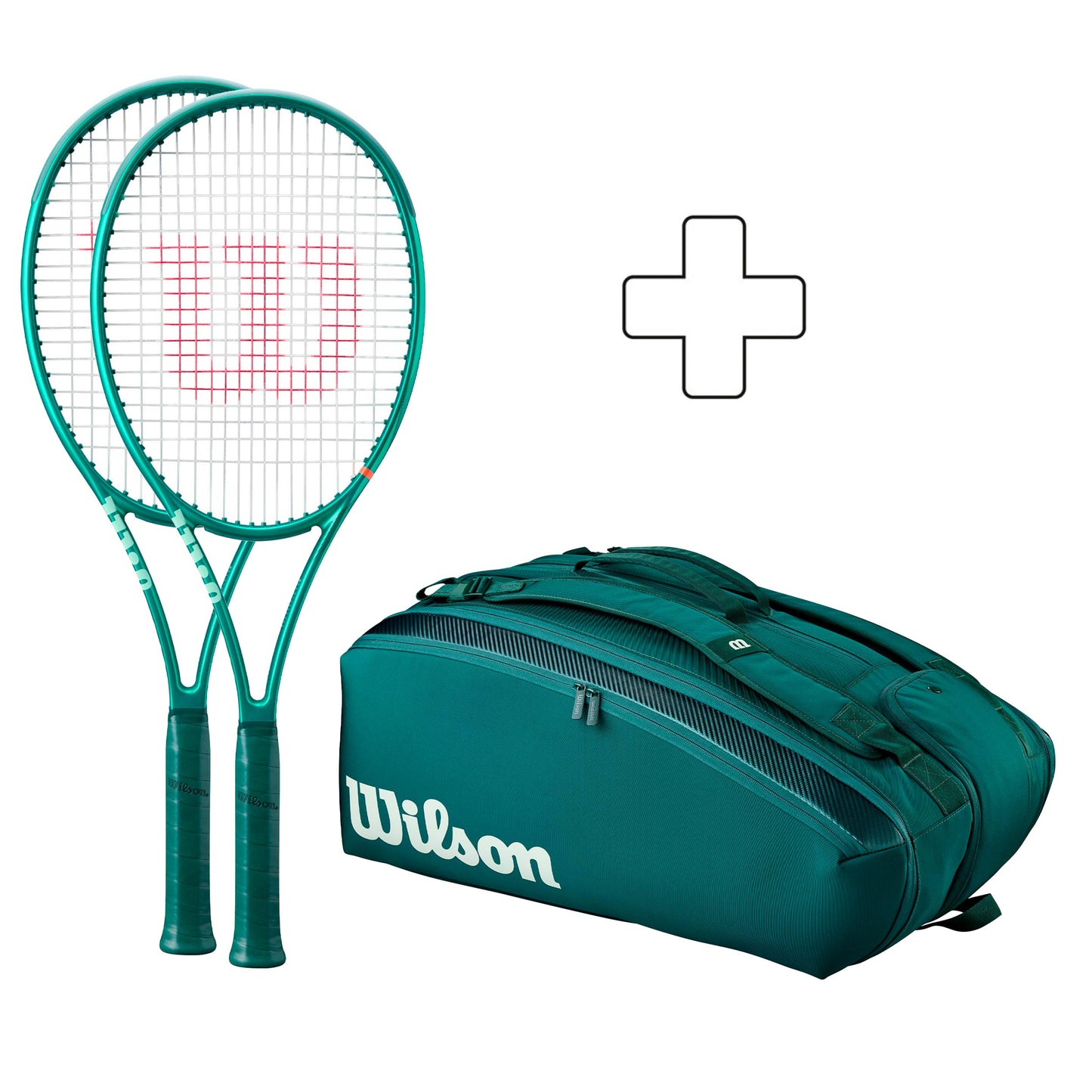 Wilson 2x Blade Blade 98 16X19 V10 plus sac de raquettes Wilson 2x Blade Blade 98 16X19 V10 plus sac de raquettes