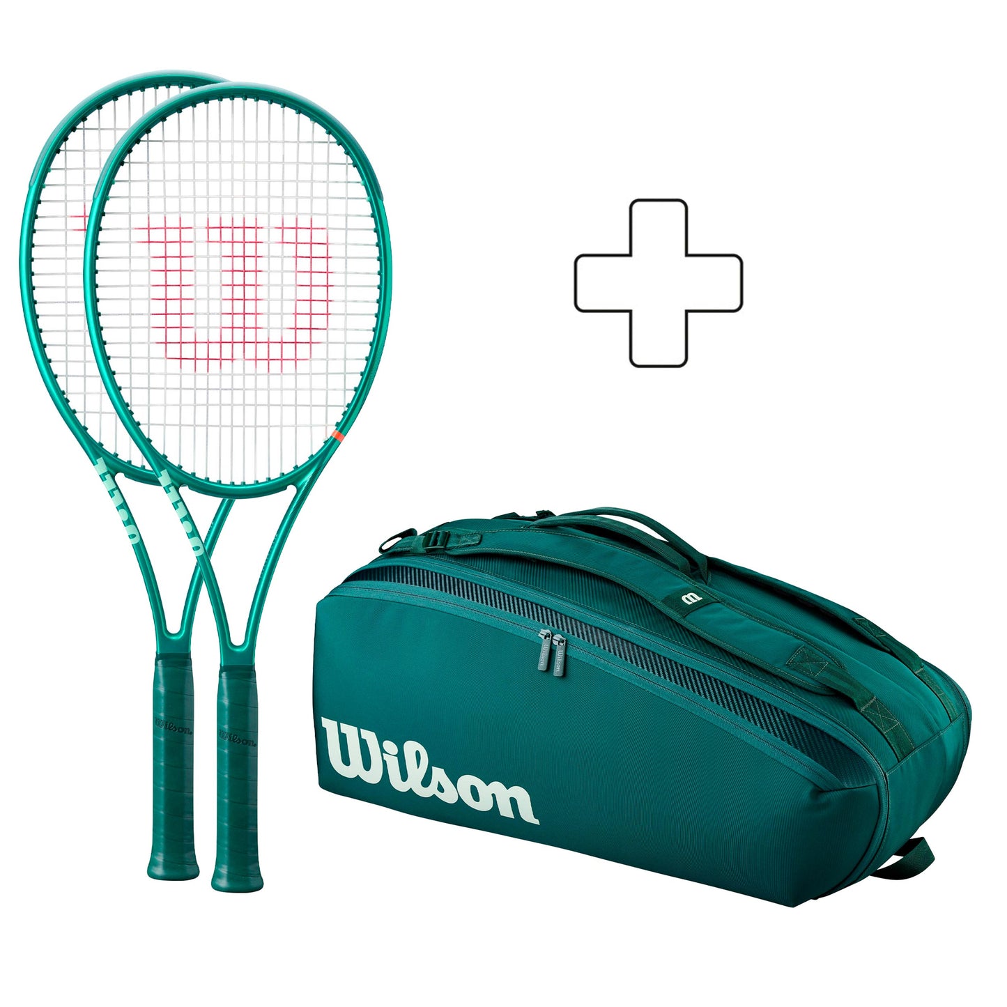Wilson 2x Blade 98 16X19 V10 plus sac de raquettes Wilson 2x Blade 98 16X19 V10 plus sac de raquettes