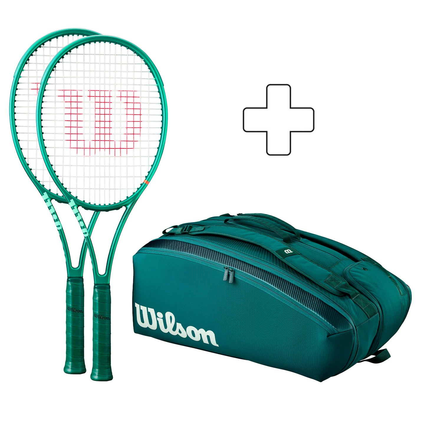 Wilson 2x Blade 98 Pro 16X19 V10 plus sac de raquettes Wilson 2x Blade 98 Pro 16X19 V10 plus sac de raquettes