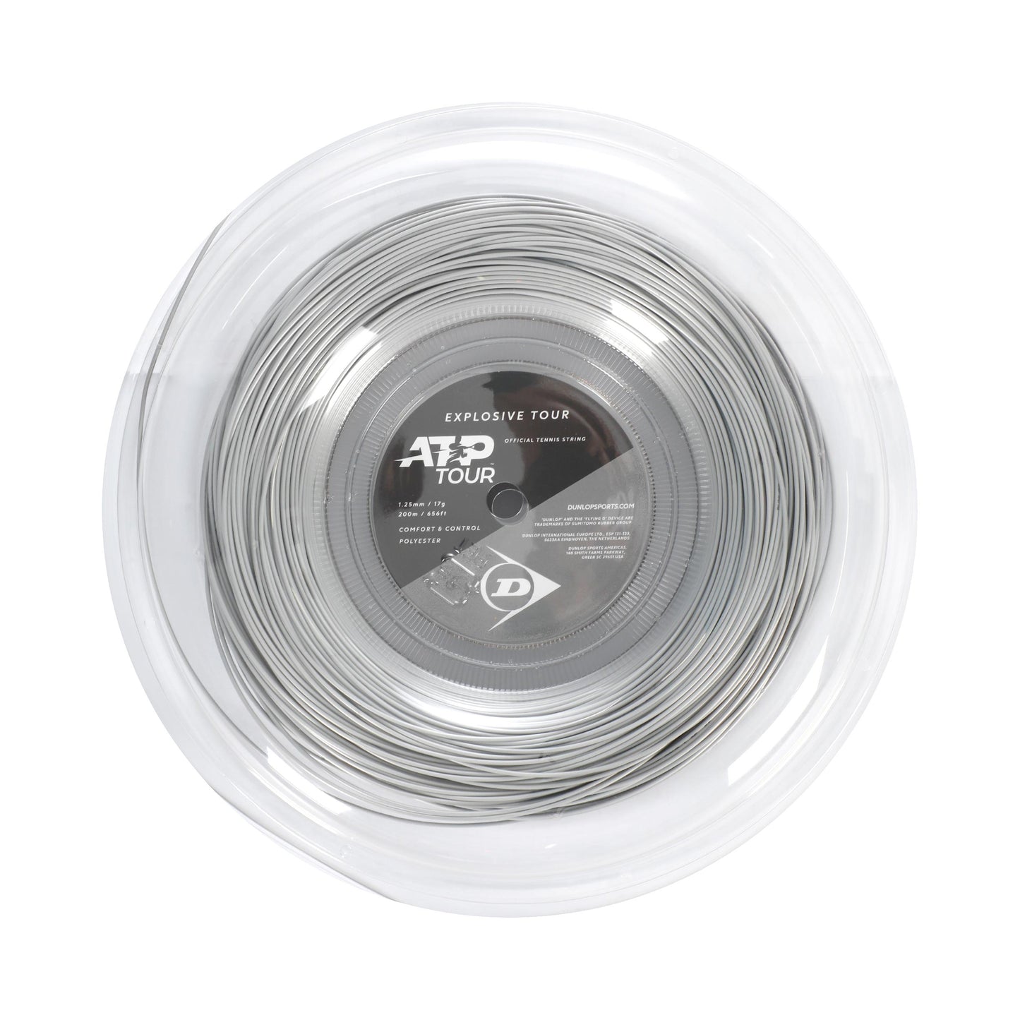 Dunlop EXPLOSIVE TOUR Bobine cordage -argent Dunlop EXPLOSIVE TOUR Bobine cordage -argent