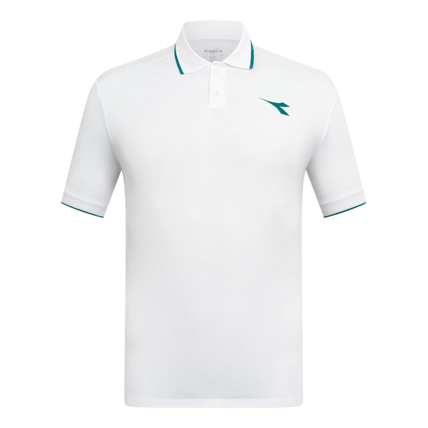 Diadora Match Polo Hommes-blanc Diadora Match Polo Hommes-blanc