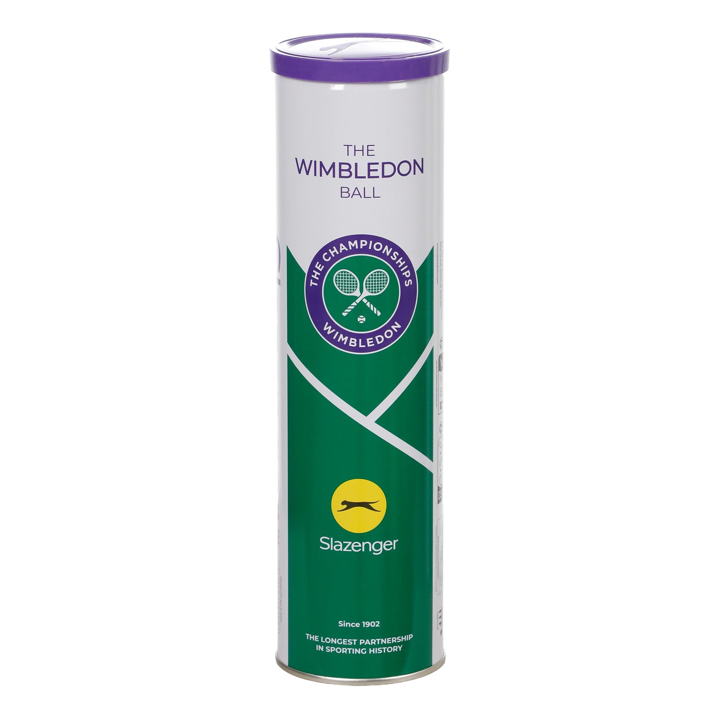 Slazenger Wimbledon Tube de 4 Slazenger Wimbledon Tube de 4