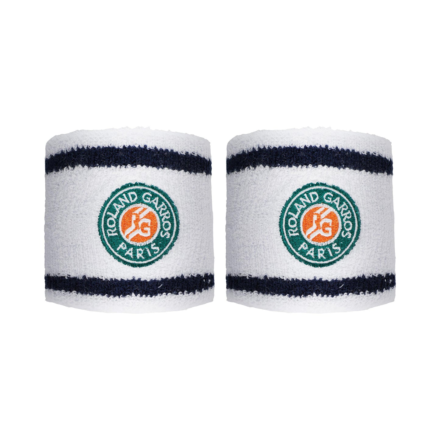 Roland Garros Poignet Pack de 2 unités Hommes - blanc Roland Garros Poignet Pack de 2 unités Hommes - blanc