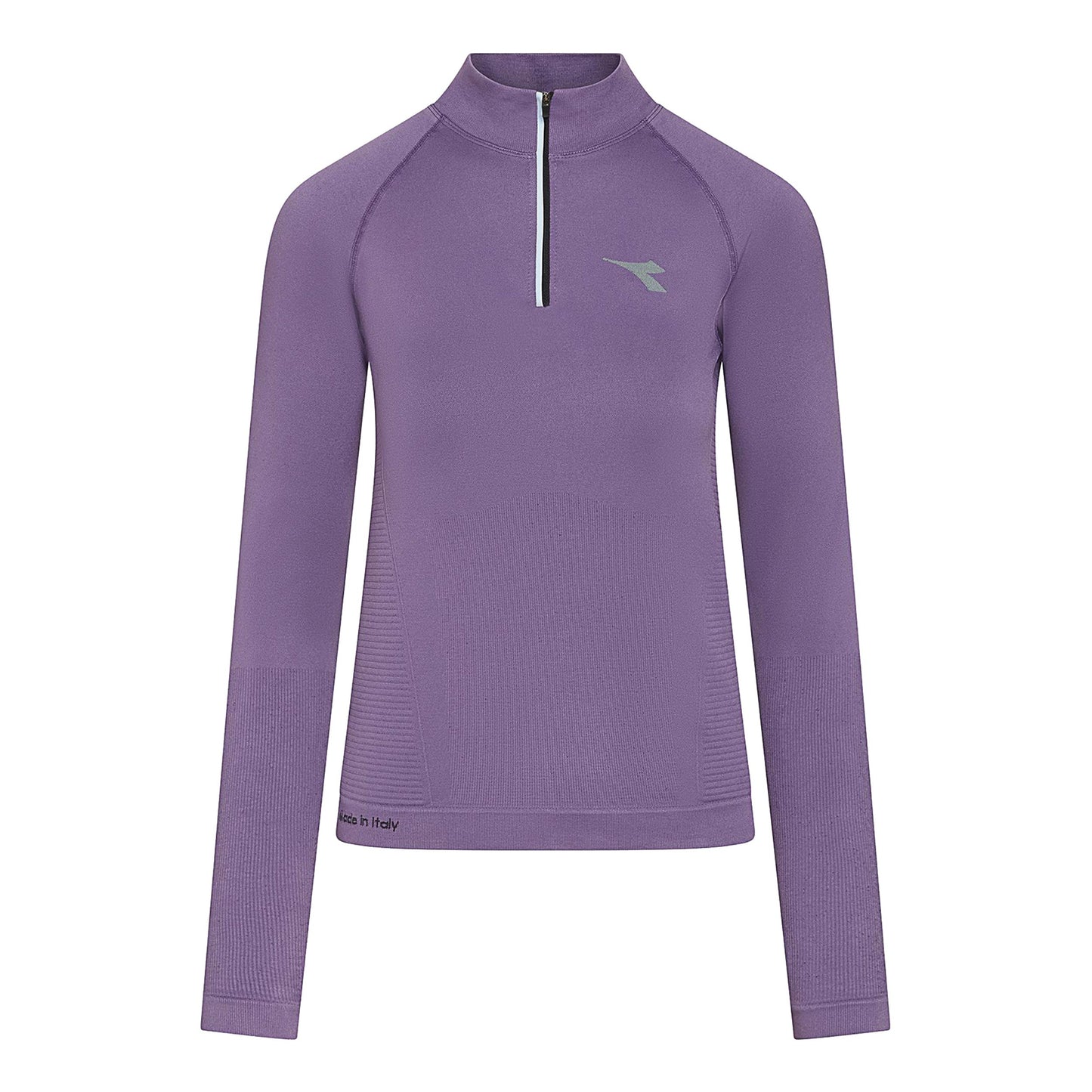 Diadora 1/2 Zip Stratouno Haut manches longues Femmes - violet Diadora 1/2 Zip Stratouno Haut manches longues Femmes - violet