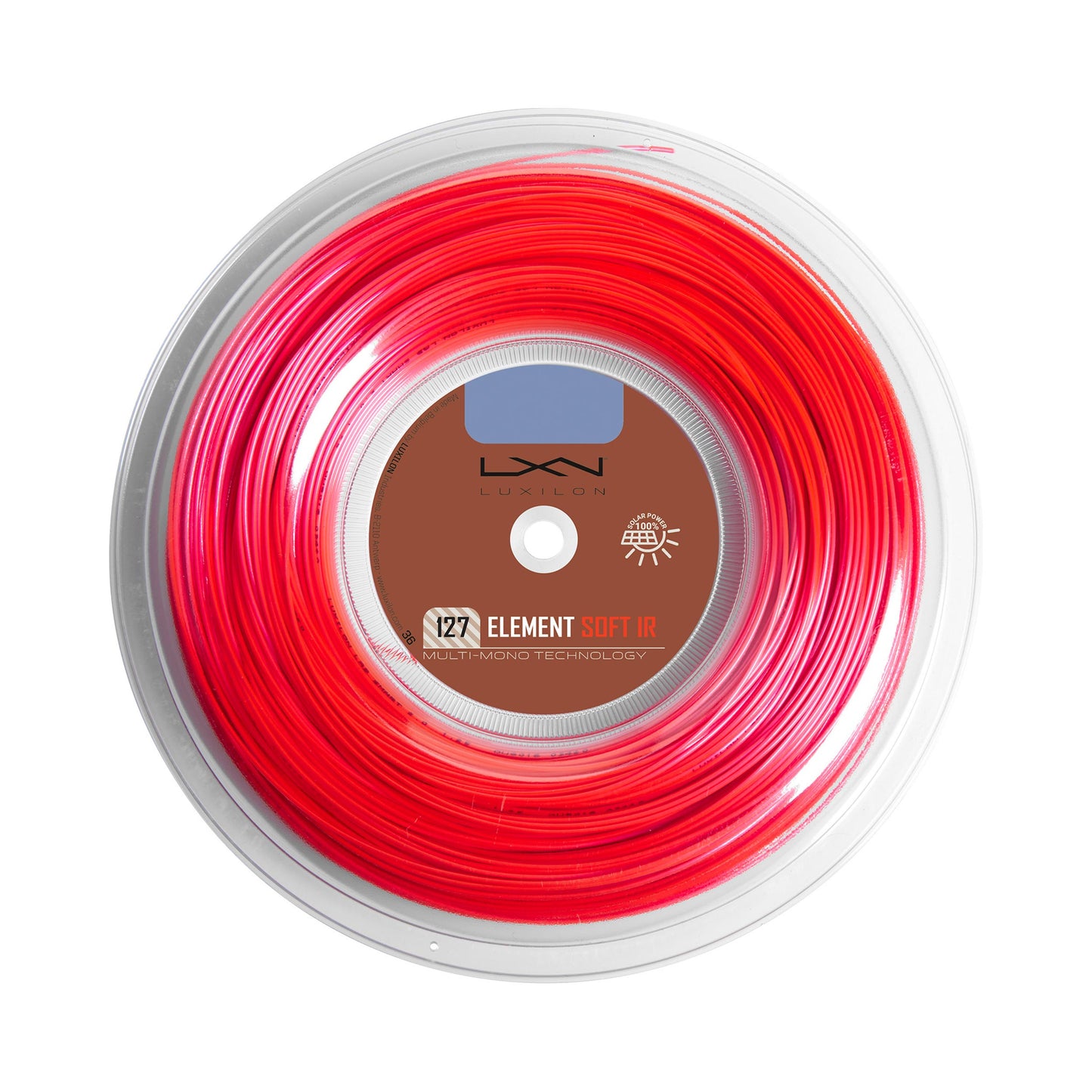 Luxilon Element Bobine cordage 200m - rouge Luxilon Element Bobine cordage 200m - rouge