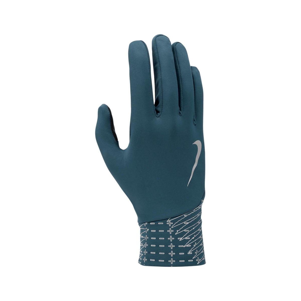 Nike Pacer Lightweight Reflective Gants de running Hommes - bleu gris, argent Nike Pacer Lightweight Reflective Gants de running Hommes - bleu gris, argent
