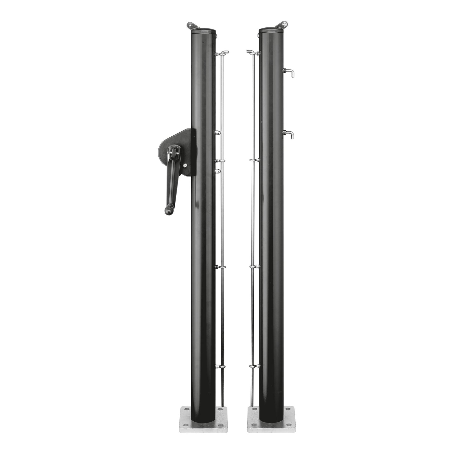Tegra Padel Netzpfosten rund Ø 73 cm inkl. Bodenplatte Barre-support de filet - noir Tegra Padel Netzpfosten rund Ø 73 cm inkl. Bodenplatte Barre-support de filet - noir