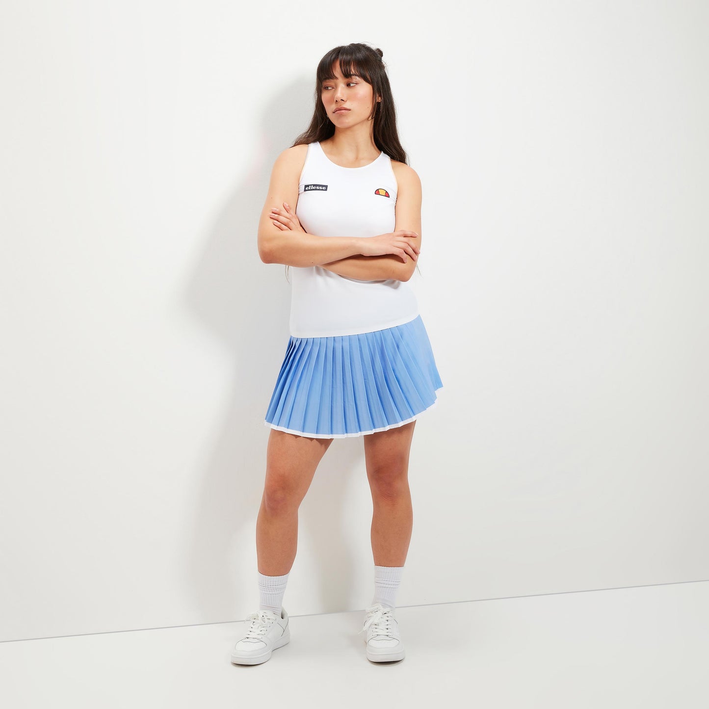 Ellesse Hexam Jupe Femmes - bleu clair,