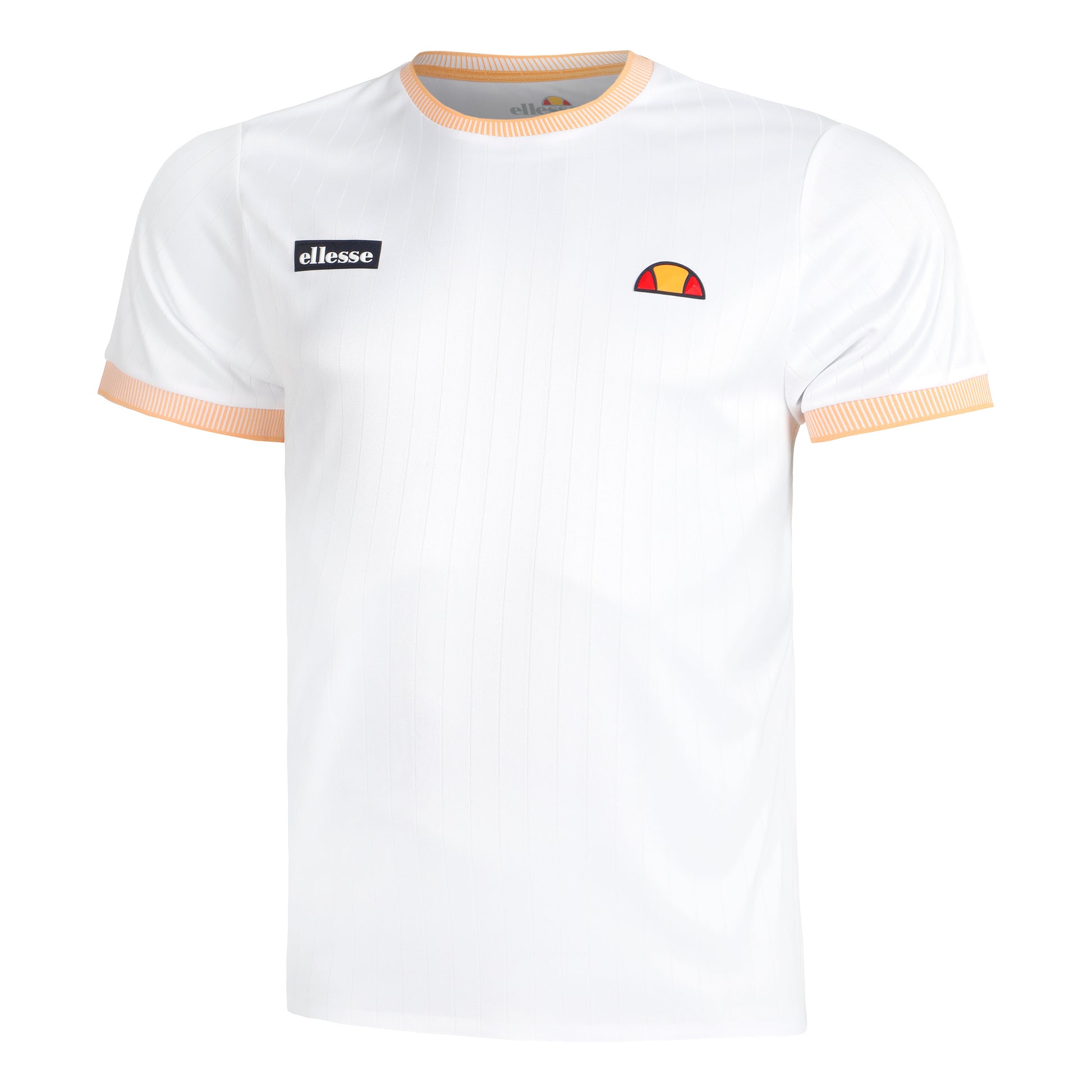 Ellesse Tilney T-shirt Hommes - blanc, orange