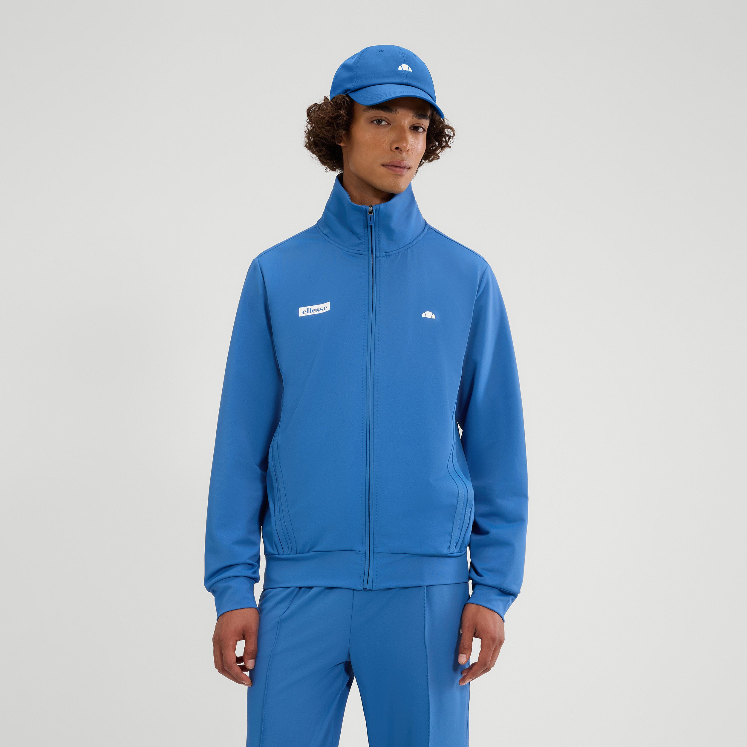 Luzza Veste De Survêtement Hommes-Bleu | Tennis-Point