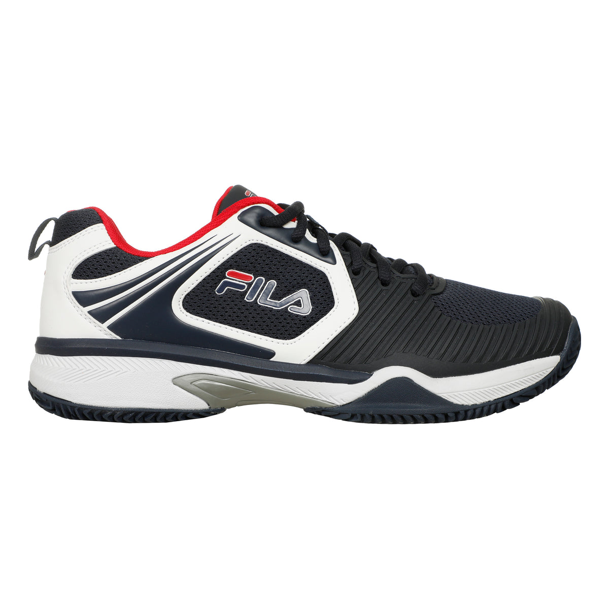 Fila Veloce Chaussure terre battue Hommes - bleu foncé, blanc