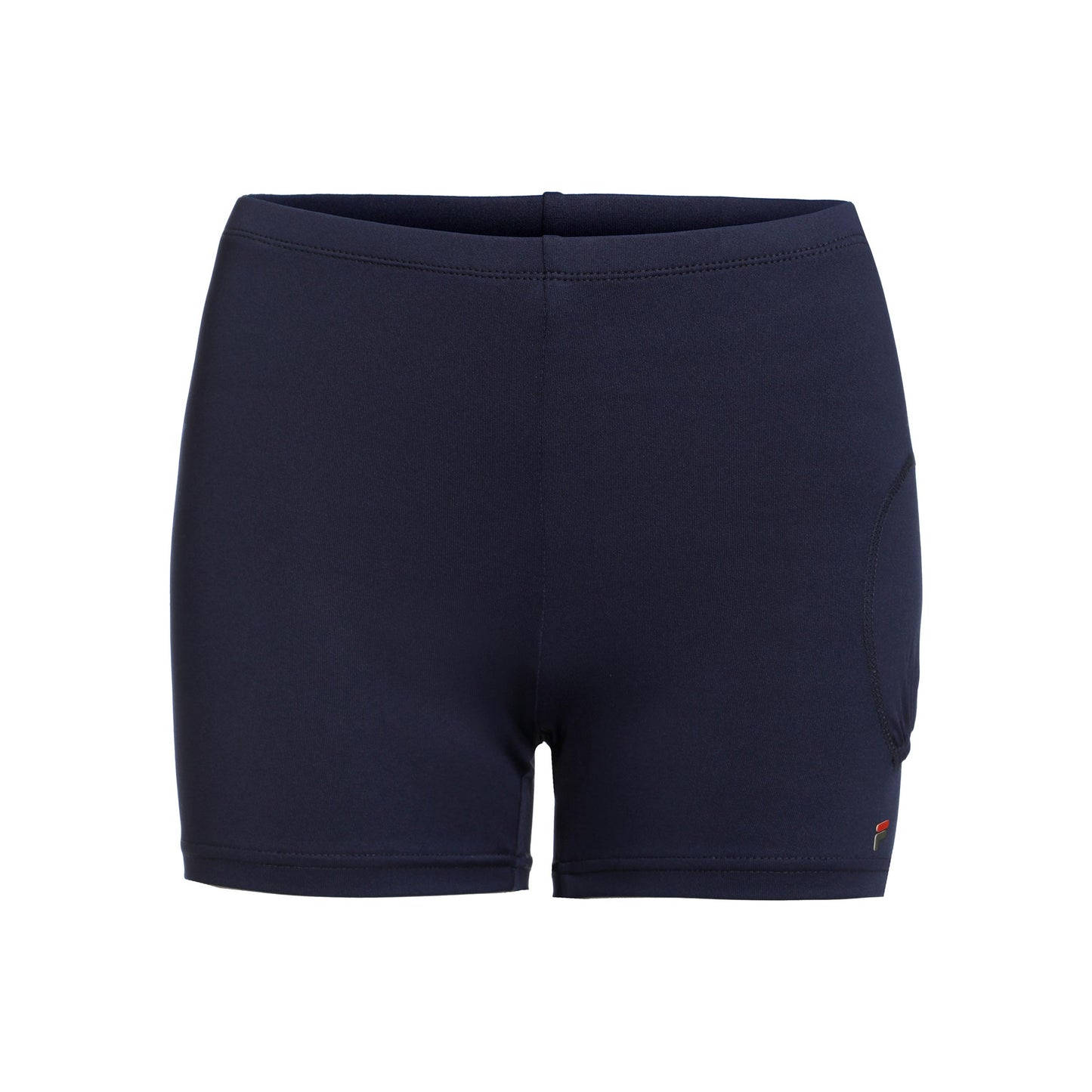 Fila Bella Short avec poche-balles Femmes - bleu foncé, rouge