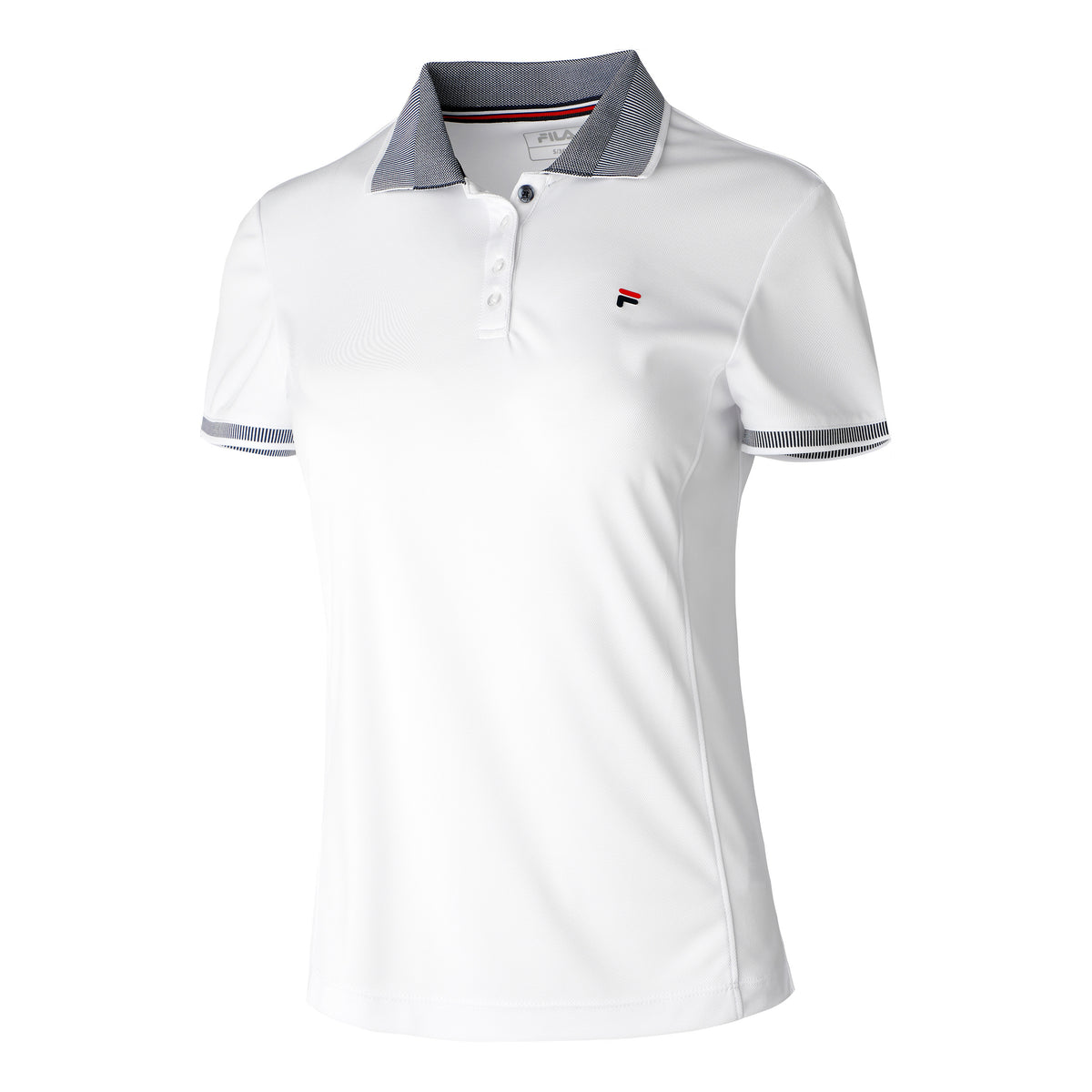 Fila Emma Polo Femmes - blanc, gris