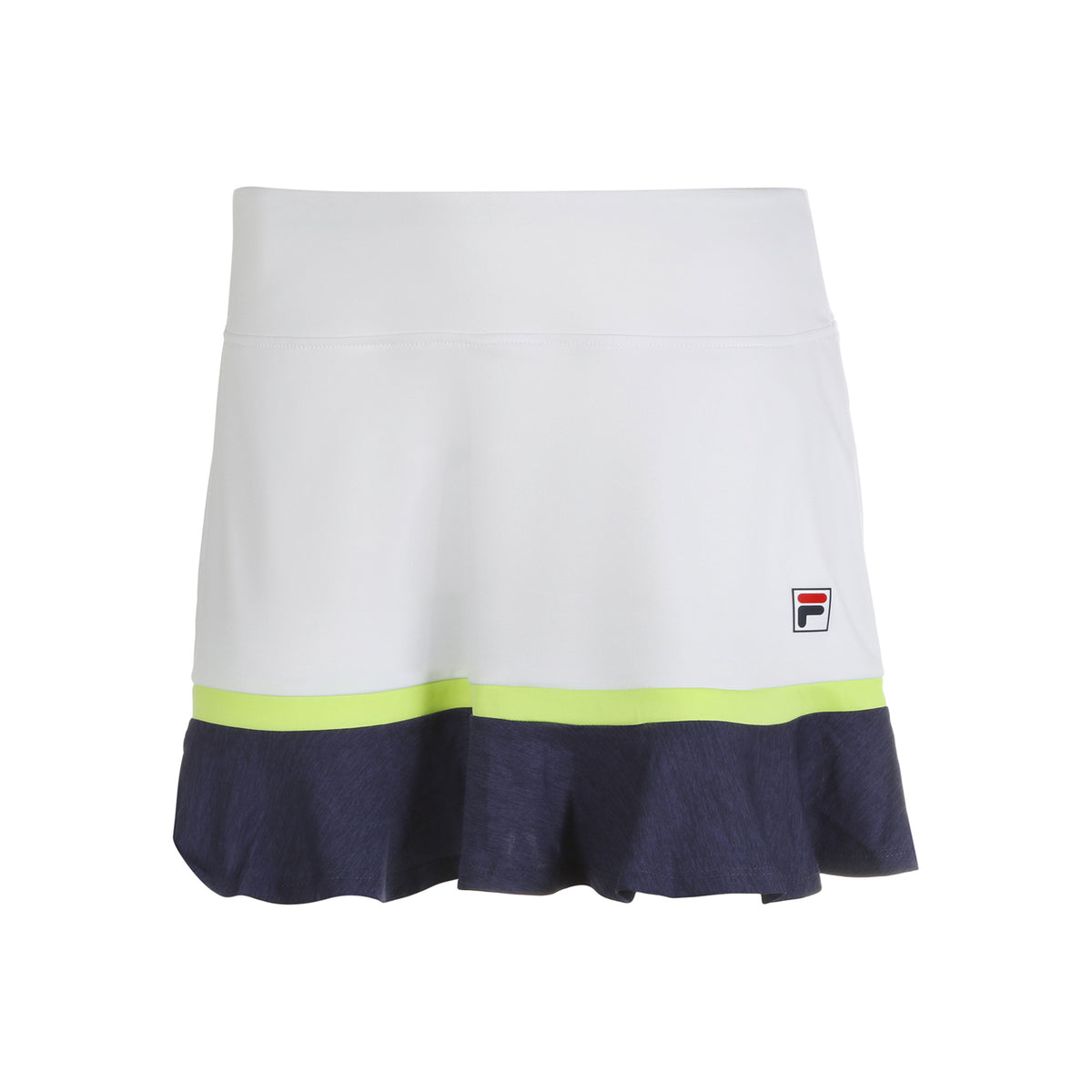 Fila Selina Jupe Femmes - blanc, bleu foncé