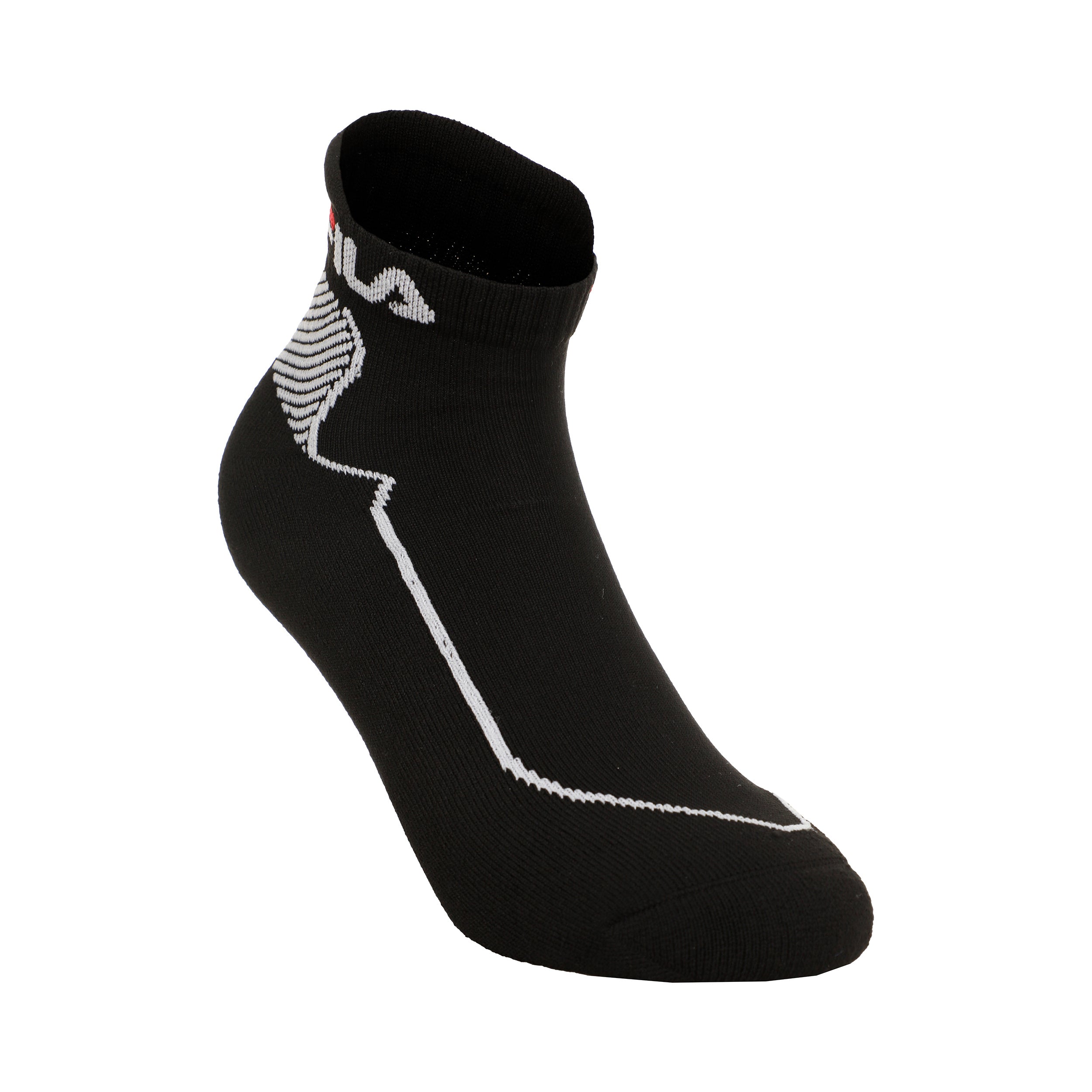 Fila Performance Short Sport Chaussettes De Sport-Noir,Multicouleur