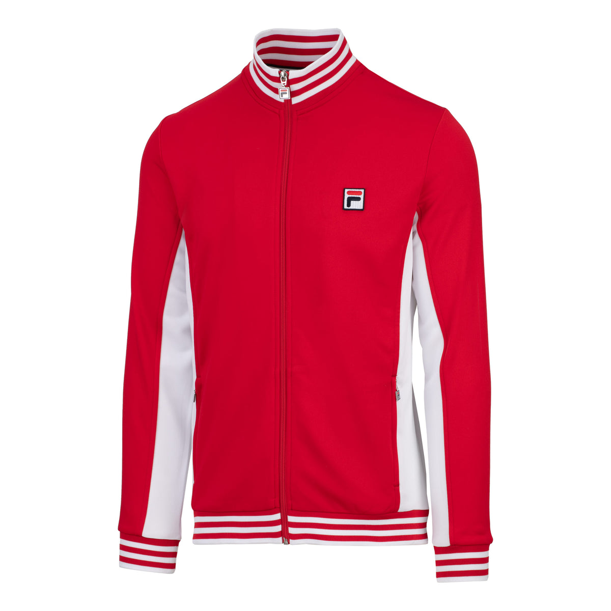 Fila Olaf Veste de survêtement Hommes - rouge, blanc
