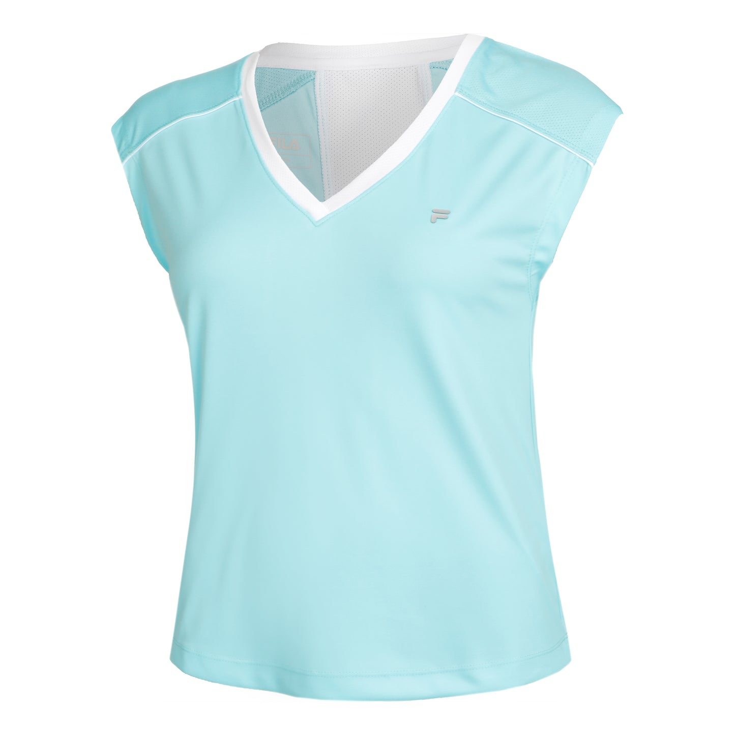 Fila Marlis T-shirt Femmes - turquoise, blanc