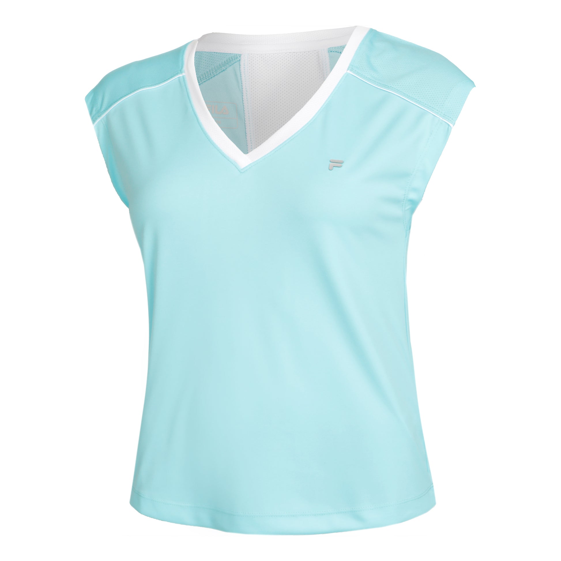 Fila Marlis T-shirt Femmes - turquoise, blanc