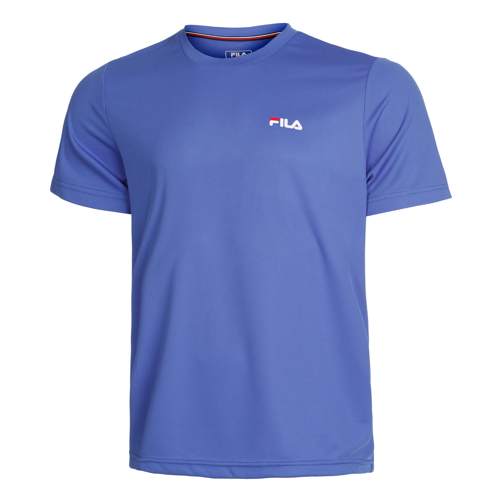 Fila Logo small T-shirt Hommes - bleu, blanc