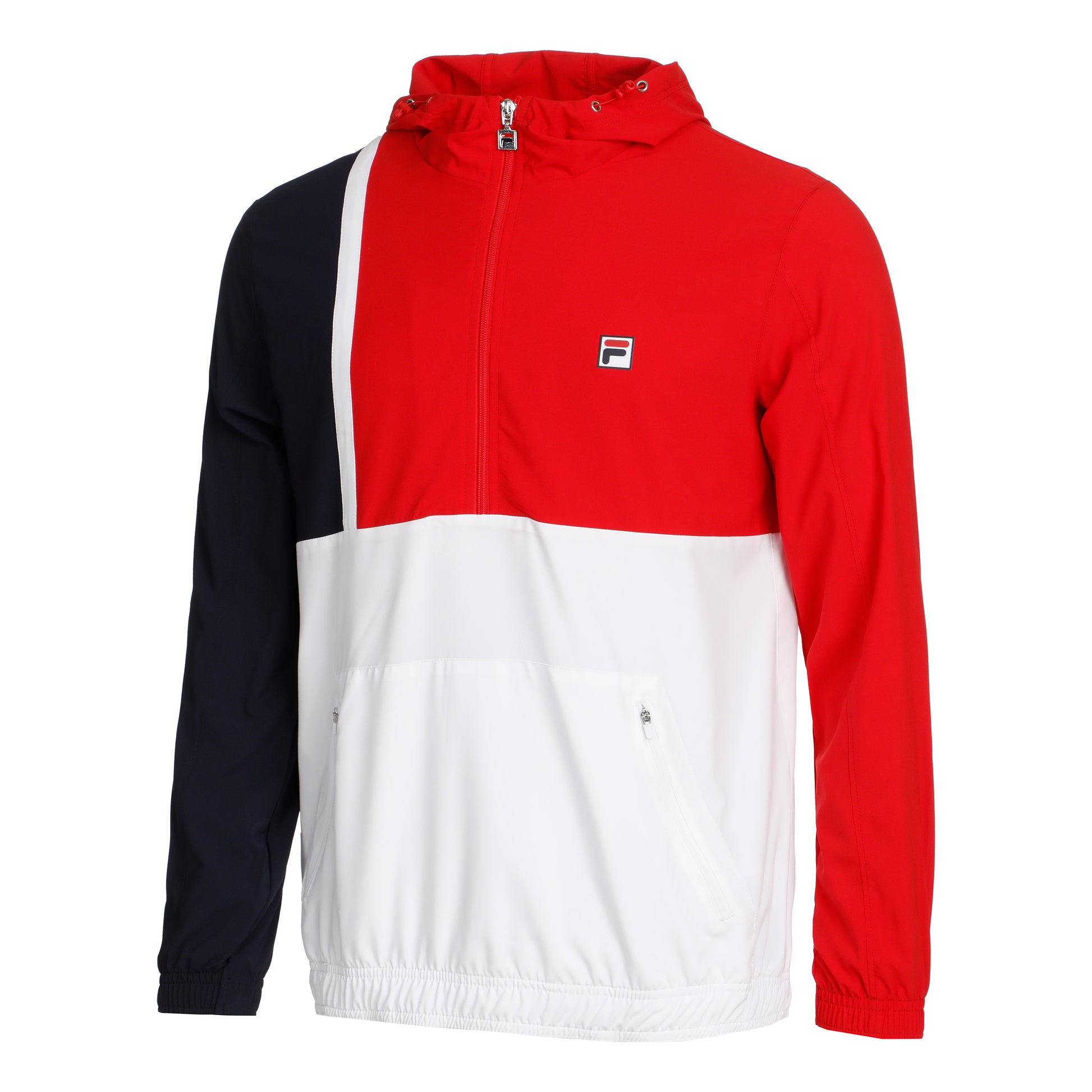 Fila Hanno Windbreaker Veste de survêtement Hommes - bleu foncé, rouge