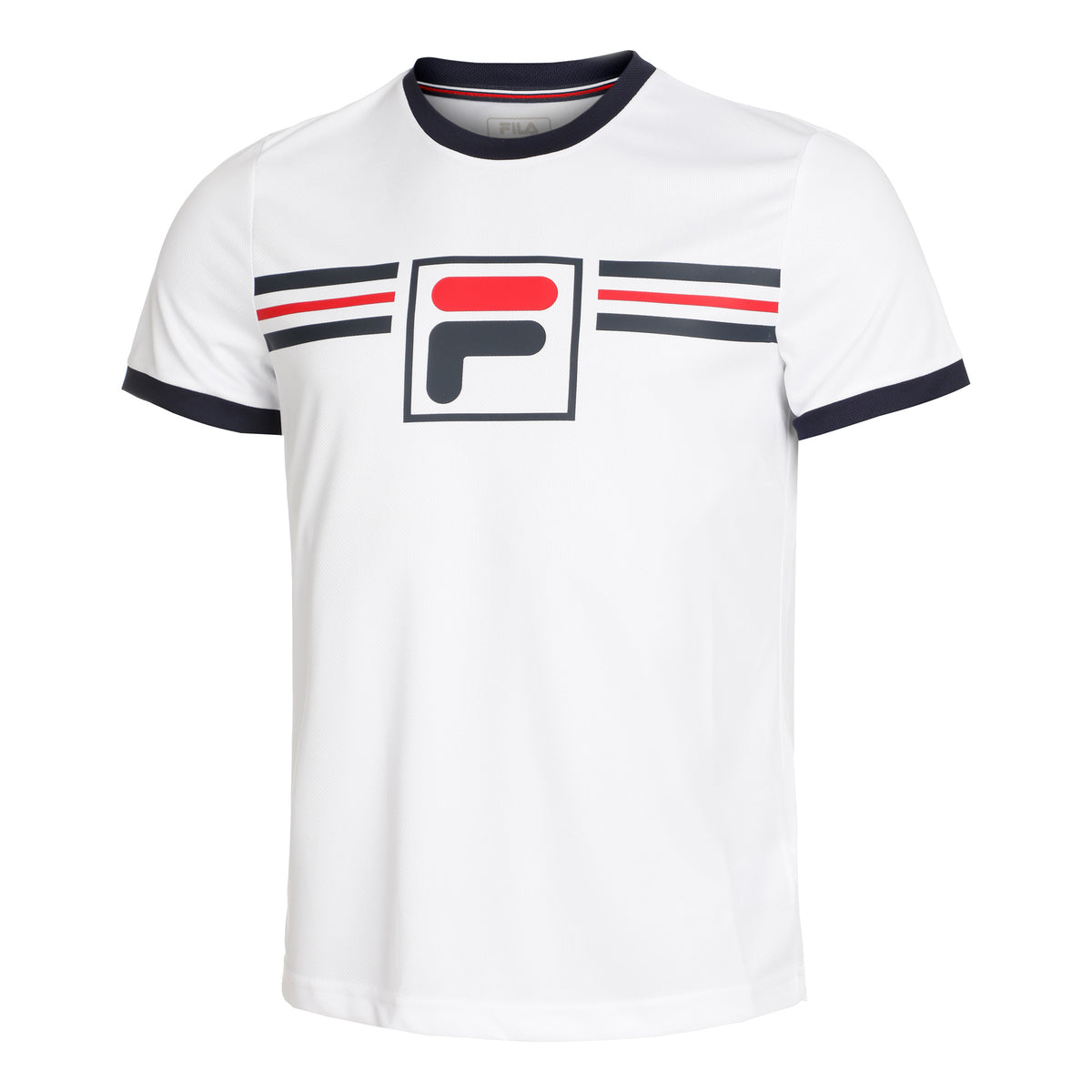 Fila Oscar T-shirt Hommes - blanc, multicouleur
