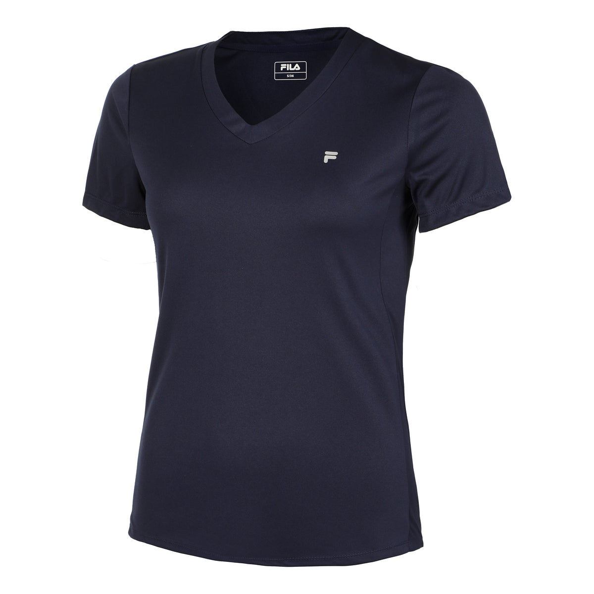 Fila Paula T-shirt Femmes - bleu foncé,