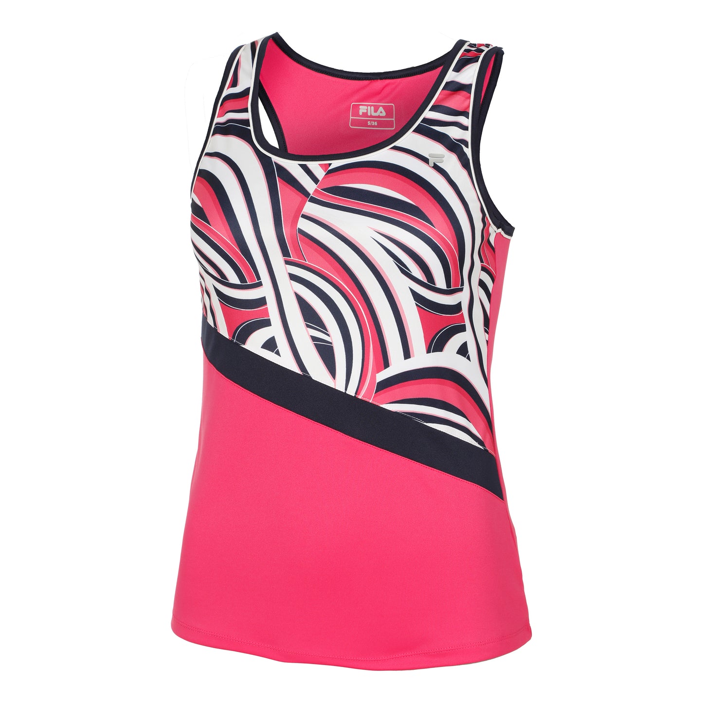 Fila Maria Débardeur tank top Femmes - pink, multicouleur