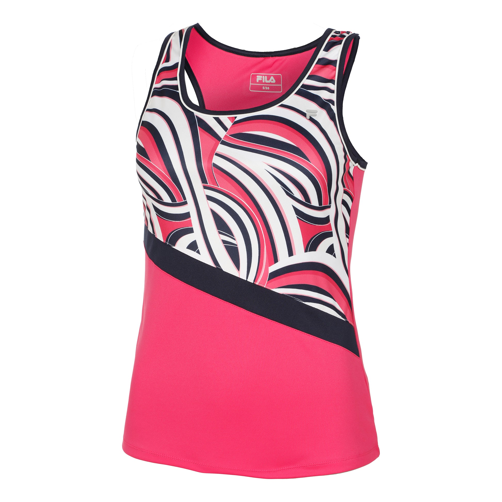 Fila Maria Débardeur tank top Femmes - pink, multicouleur
