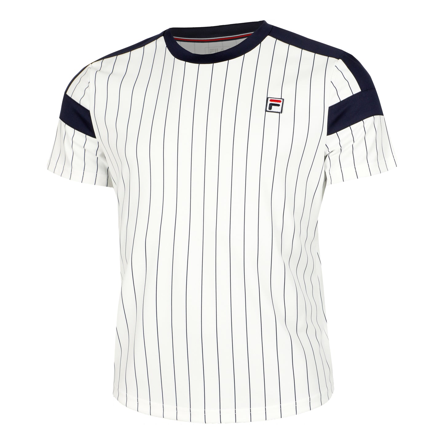 Fila Stripes Jascha T-shirt Hommes - crème,