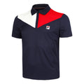 Nilo Polo Hommes - bleu foncé, multicouleur