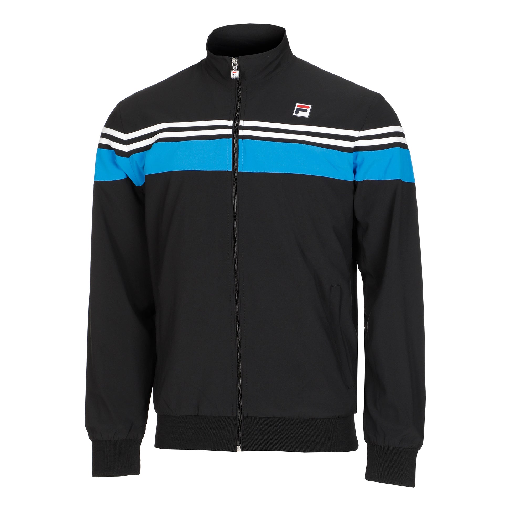 Fila Bruno Veste De Survêtement Hommes-Noir,Bleu